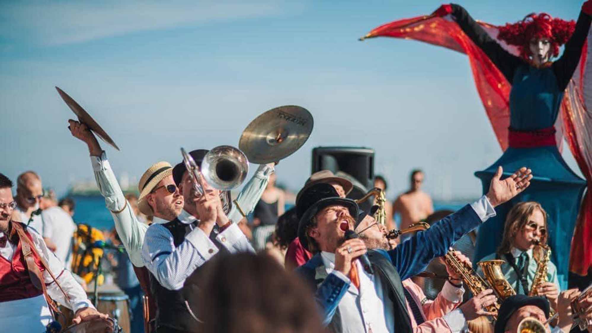 Parade optog med Cirkus